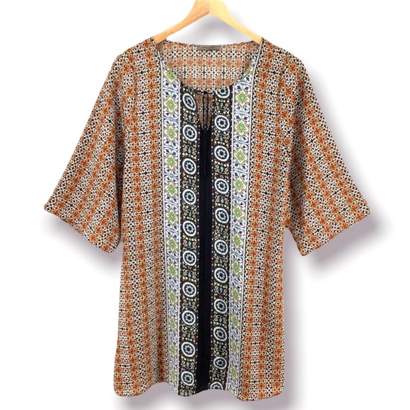 WEST KEI TUNIC TOP BLOUSE - Picture 5 of 15
